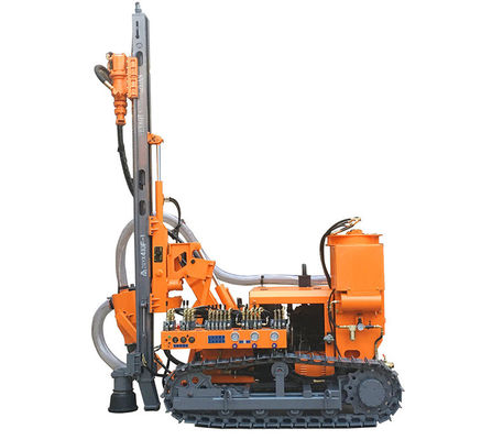 80kw Max DTH Drilling Rig With Yuchai Engine Deep 20 Meters Dia 110mm Zhigao Brand