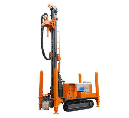 6500 * 2000 * 2900mm Water Well Drilling Rig Max Deep 220m Hole Depth Fast