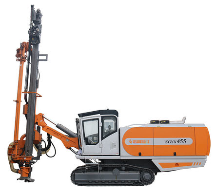 Open Hole DTH Drilling Rig 11280 * 2500 * 3500mm Size ZGYX - 455 Model
