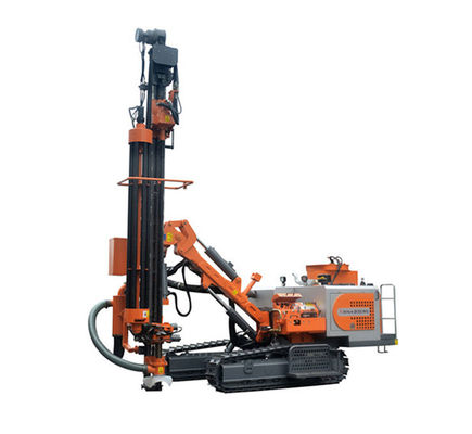 Hydraulic Submersible DTH Drilling Rig For 90 - 152mm Blasing Hole 93kw Power