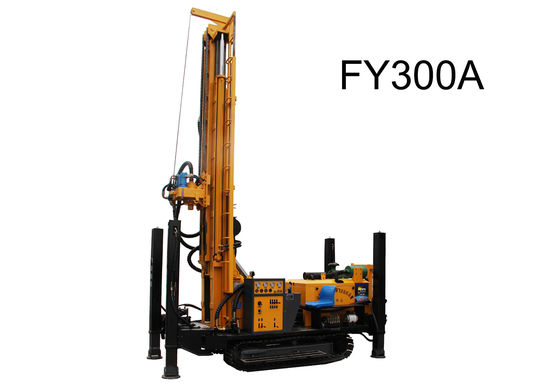 High Torque Rig Water Borehole Drilling Equipment 300 Meter Deep FY300 Model