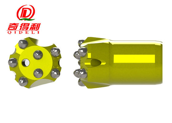 Cold Pressing Buttons Taper Button Bit For Rock Drill 7 Buttons YK05 Carbide