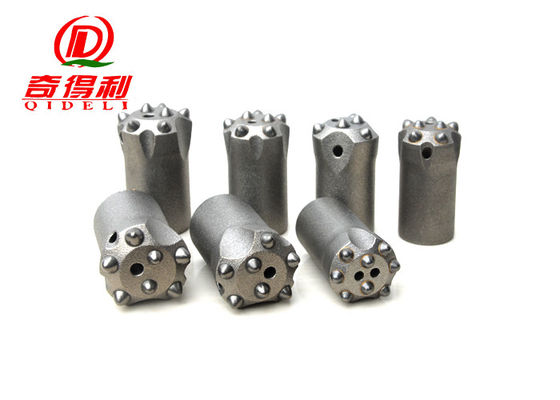 Φ32 - Φ40mm Tapered Drill Bits , High Strength Caibide Top Hammer Drilling Tools For Granite