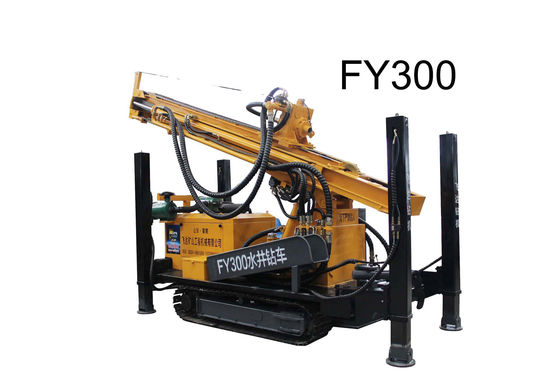 High Torque Rig Water Borehole Drilling Equipment 300 Meter Deep FY300 Model