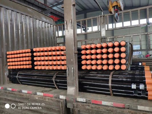 76mm X 3000mm Thickened DTH Drill Rods For Deep Well Drilling / Mining