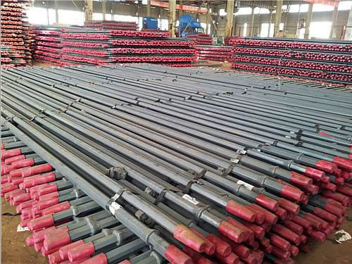 Rock Drill Machine H22X7° DTH Drill Rods Length 600mm - 8000mm API 2 3 / 8 Thread